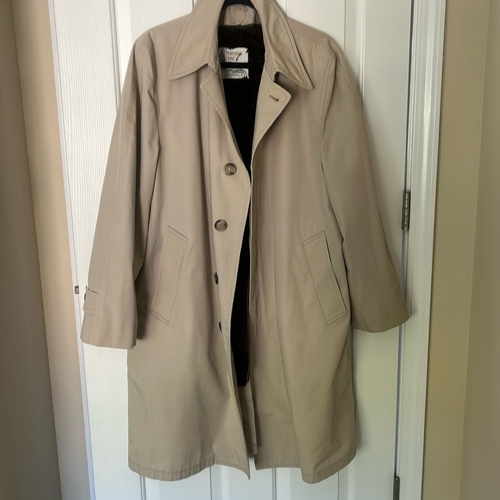 London Fog Maincoats 80s Vintage Trench Coat